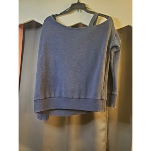 Aeropostale one-shoulder sweater/sweatshirt